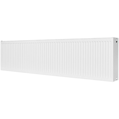Радиатор панельный профильный ROMMER Compact тип 33 - 500x2000 мм (подкл.боковое, белый)