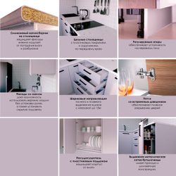 Кухонный гарнитур Fusion 2550 (38мм)