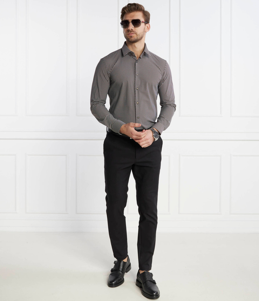 Рубашка P HANK s kent C BOSS BLACK - коричневый(50503091)