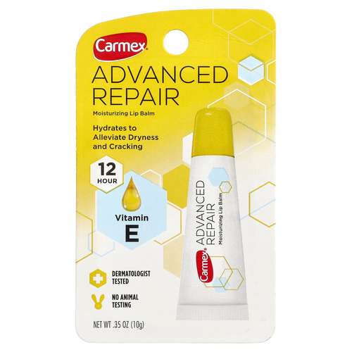 Carmex, Advanced Repair, увлажняющий бальзам для губ, 10 г (0,35 унции)