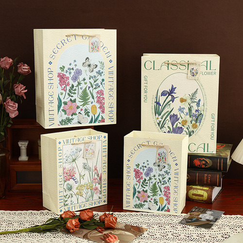 Подарочный пакет "Floral", 26 х 33 см