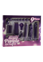 Универсальный набор для супружеских пар Mega Purple Sex Toy Kit (Цвет: фиолетовый)