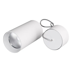 Светильник подвесной SP-POLO-R85-2-15W Day White 40deg (White, White Ring) (Arlight, IP20 Металл, 3 года) 022948