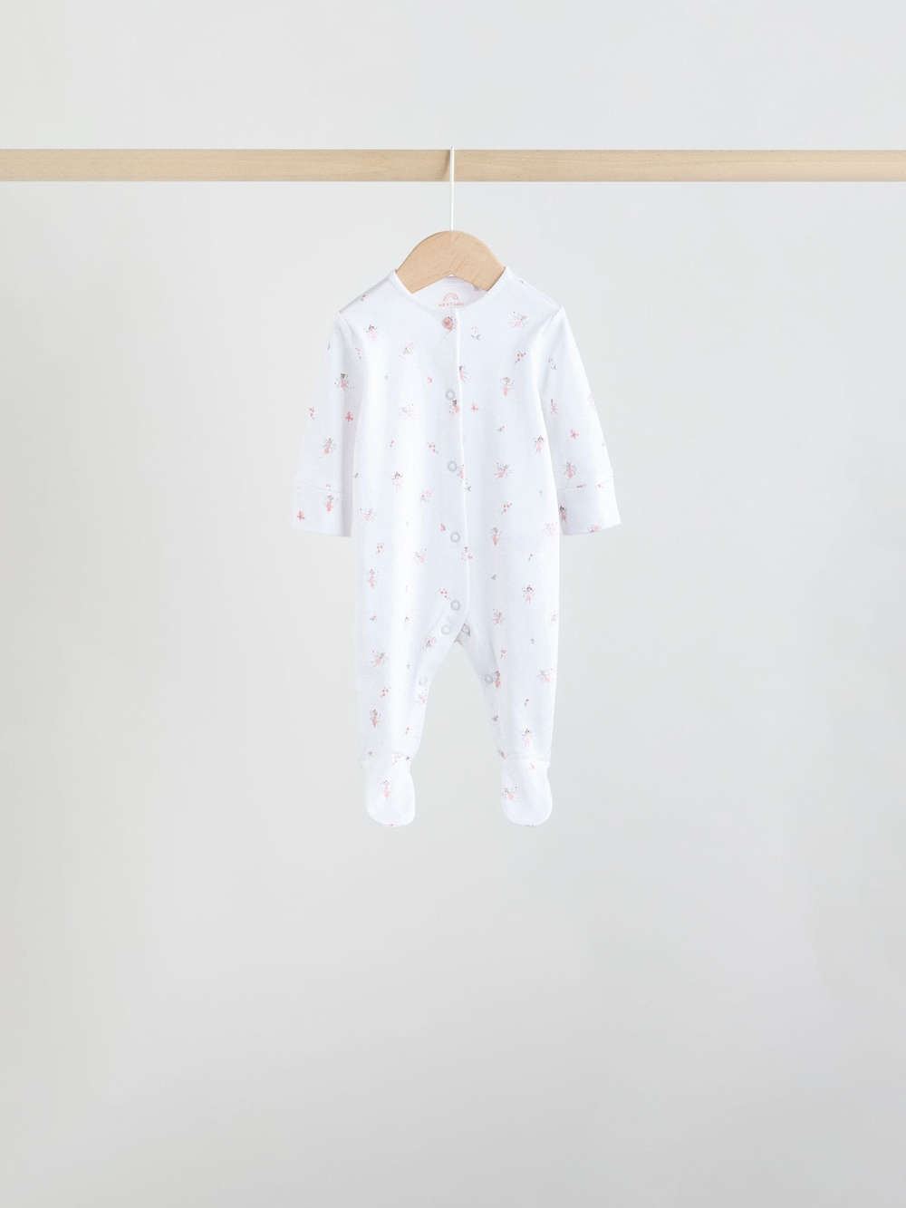 Комбинезон / Cлип для малышей Next H44-212, 7 шт., Белый, Розовый