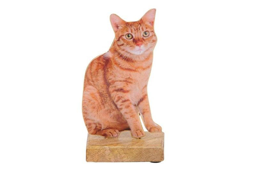 Декор "Рыжий кот" 9,5x5x17,5см