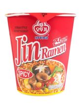 Лапша Джин рамен острая Ottogi Jin Ramen Hot 65 г