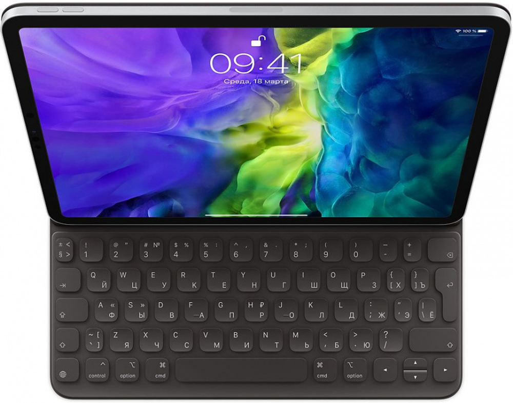 Клавиатура Apple Smart Keydoard Folio для IPad Pro 11(2020) (MXNK2RS/A)