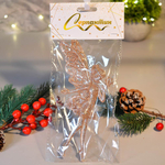 Подвеска "Сказочная фея" 16*7см, розовое золото