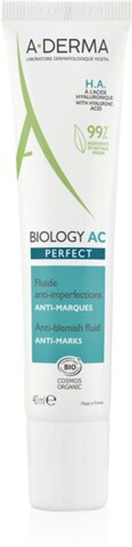 A-Derma Biology - флюид для жирной и комбинированной кожи /   40  ml  / GTIN 3282770388886