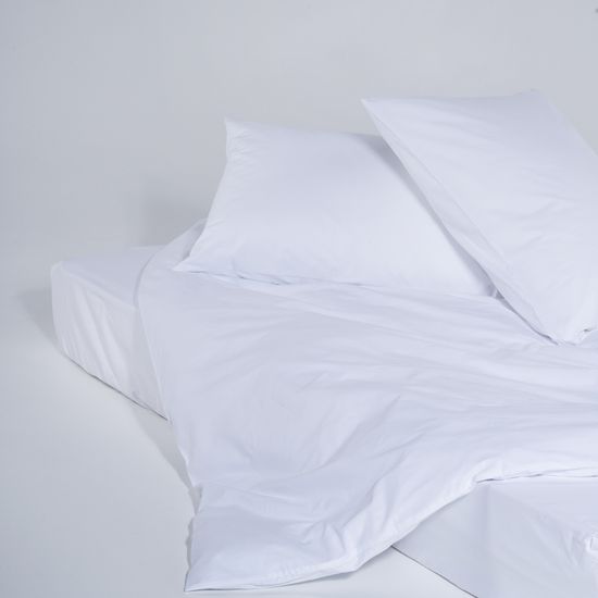 Простыня на резинке  Bianco,  160x200х30 , ранфорс  DOMTEKC