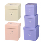 Подарочная коробка Basir 3 в 1, прямоугольные с крышкой, размер 21*21*21/18*18*19/15*15*17.5 см, ассорти