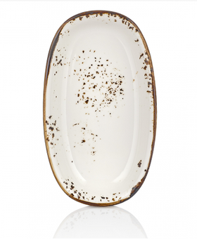 Блюдо овальное "Elegance" 19см. фарфор By Bone