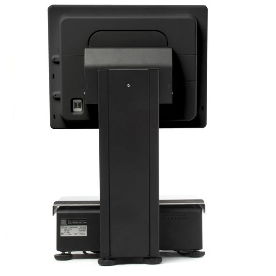 Весы с печатью этикетки POScenter PC200C3V4 (15&quot;, емкостной, RAM 2Gb/HDD 500Gb) Windows 10, черный моноблок POScenter