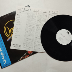 Винтажная виниловая пластинка LP Opus Live Is Life (Japan 1985) (Promo)