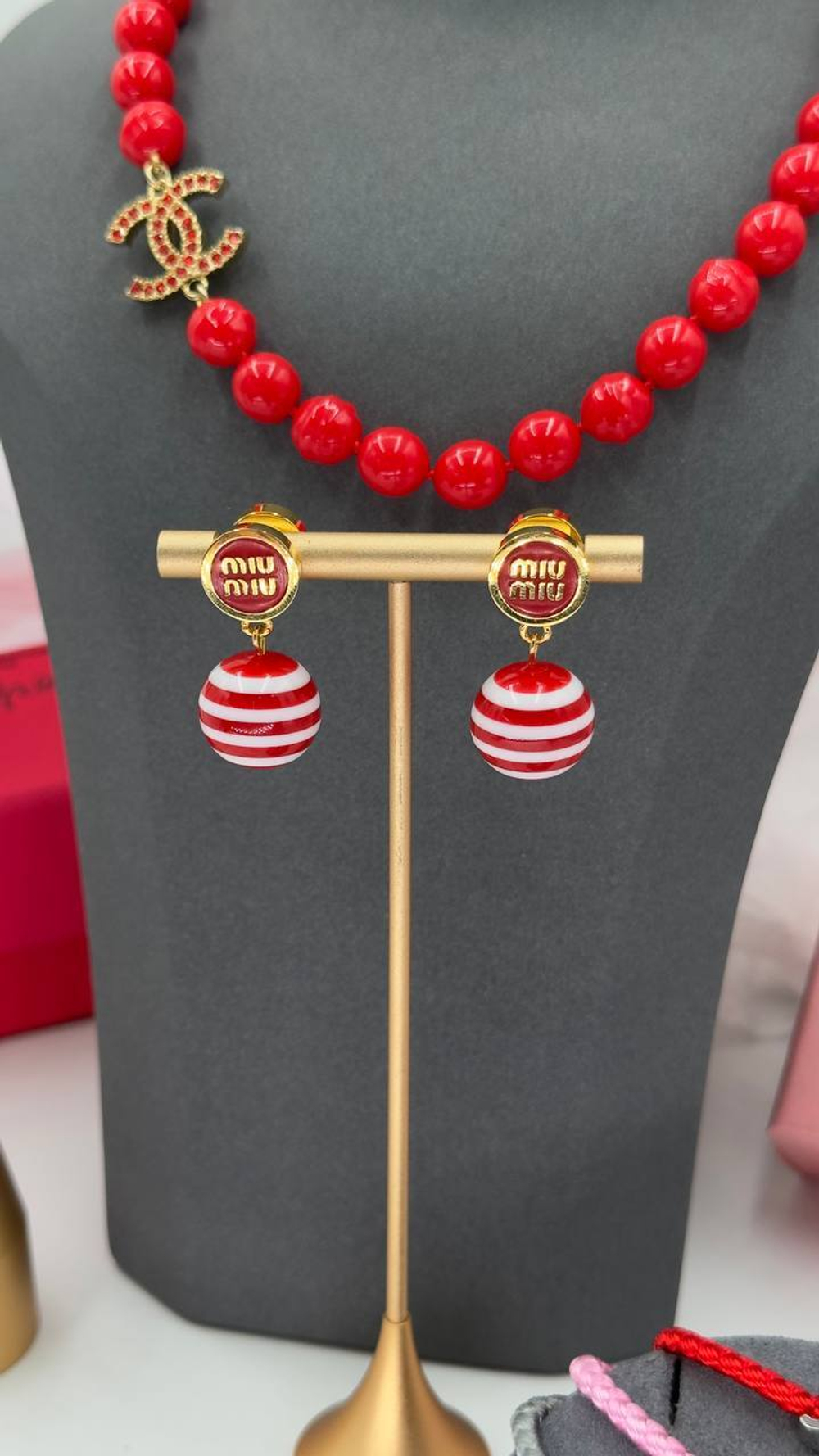 Серьги MIU MIU