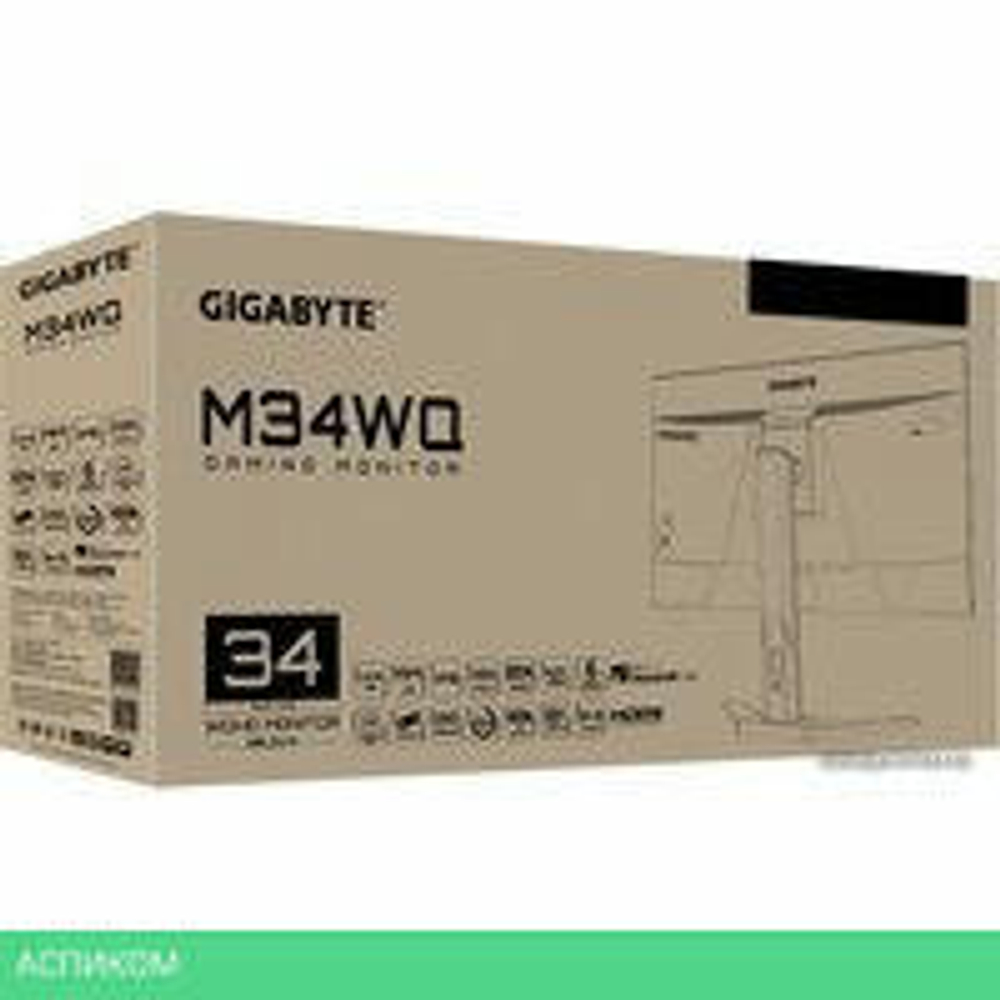 Игровой монитор Gigabyte M34WQ