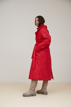 Плащ-пуховик