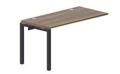 стол Polo 1380х680х750мм (2 громмета) - приставной элемент