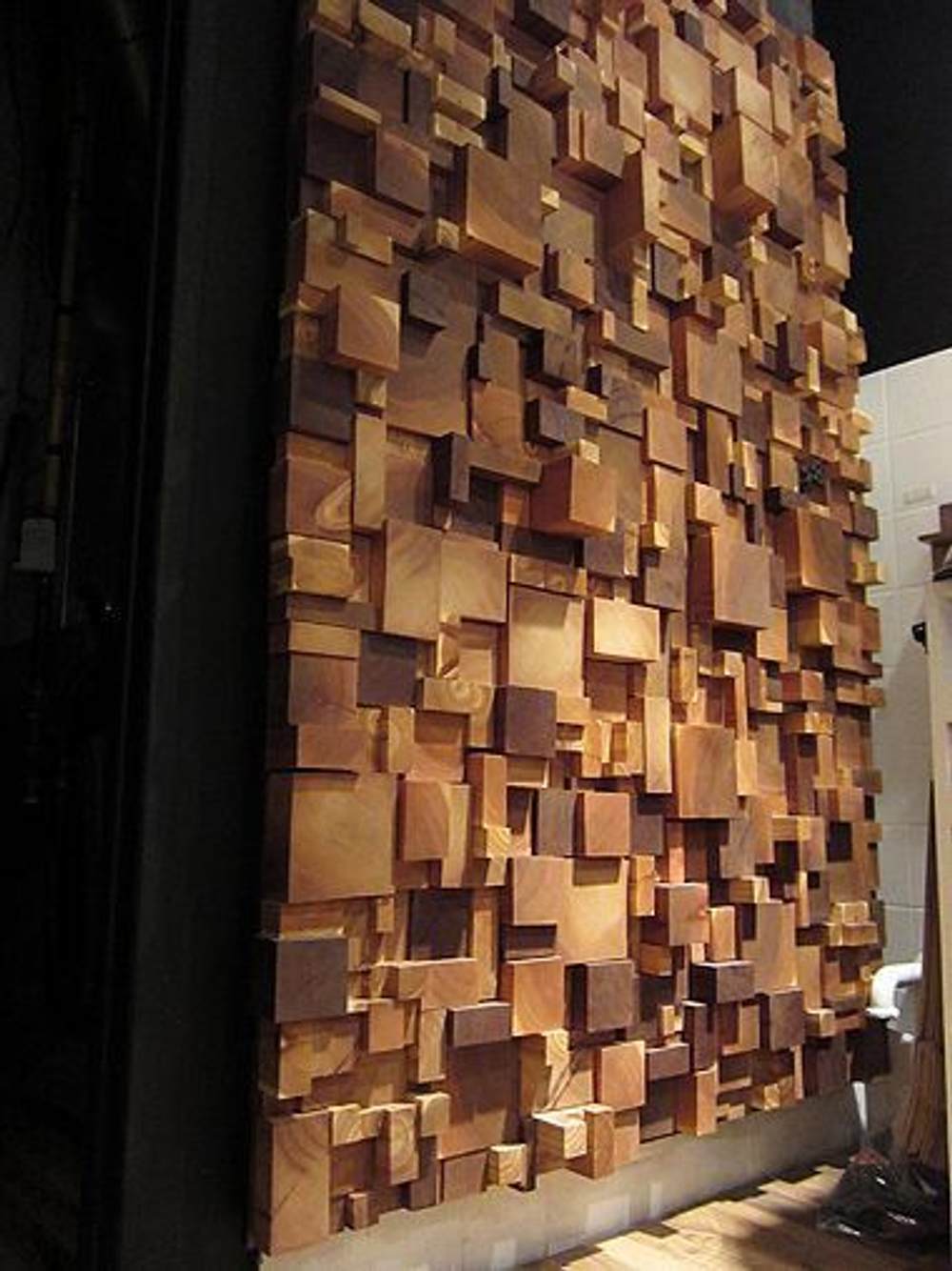 Деревянные панели "Cube"