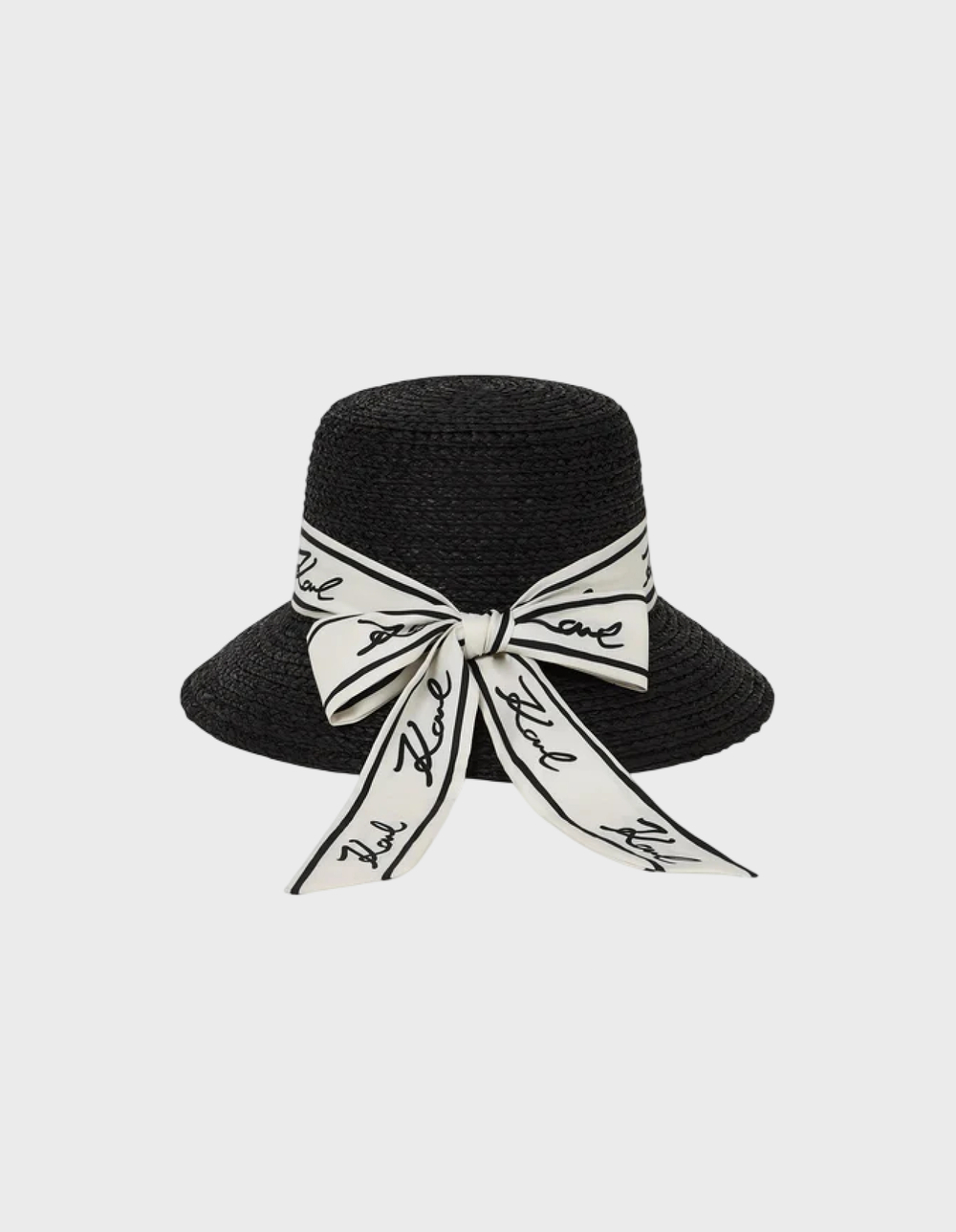 Шляпа KARL LAGERFELD K/Signature Raffia Hat