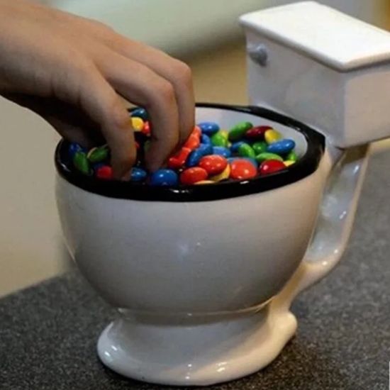 3D Кружка керамическая Toilet mug