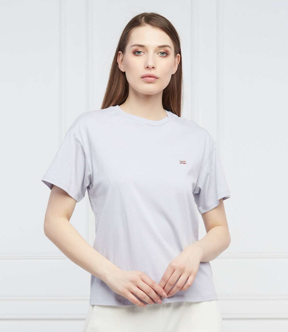 футболка salis Napapijri - лавандовый(NP0A4FSL)