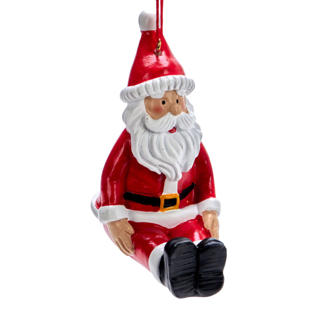 Елочное украшение Санта йог 5.3*7.8*9.5 см в ассортименте