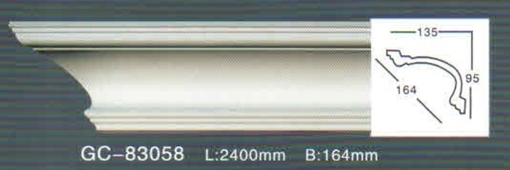 Карниз потолочный GC83058
