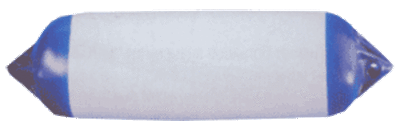 Кранец бело-синий 30х76