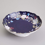 Ваза на ножке "Кобальт" 22,5*7,5см