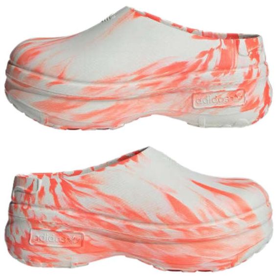 Мужские кроссовки adidas originals AdiFOM Stan Smith Mule для розово-белых женщин