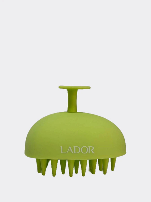 Lador Scalp Heart Shampoo Brush Green массажная щётка для головы в форме сердца