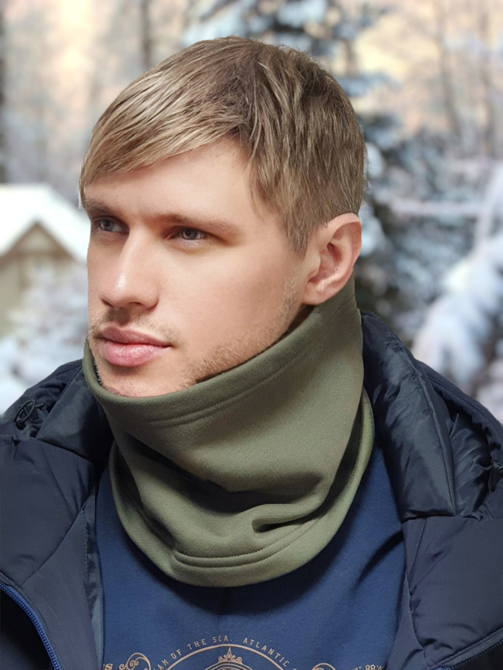 Бафф МИШЕЛЬ хлопковый утепленный