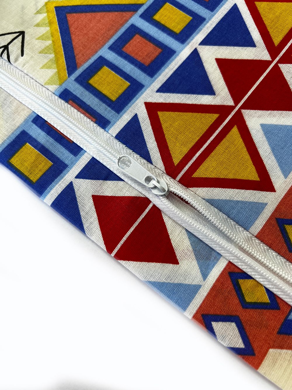 Пододеяльник перкаль Сказка "Орнамент" евро на молнии 200x215 см