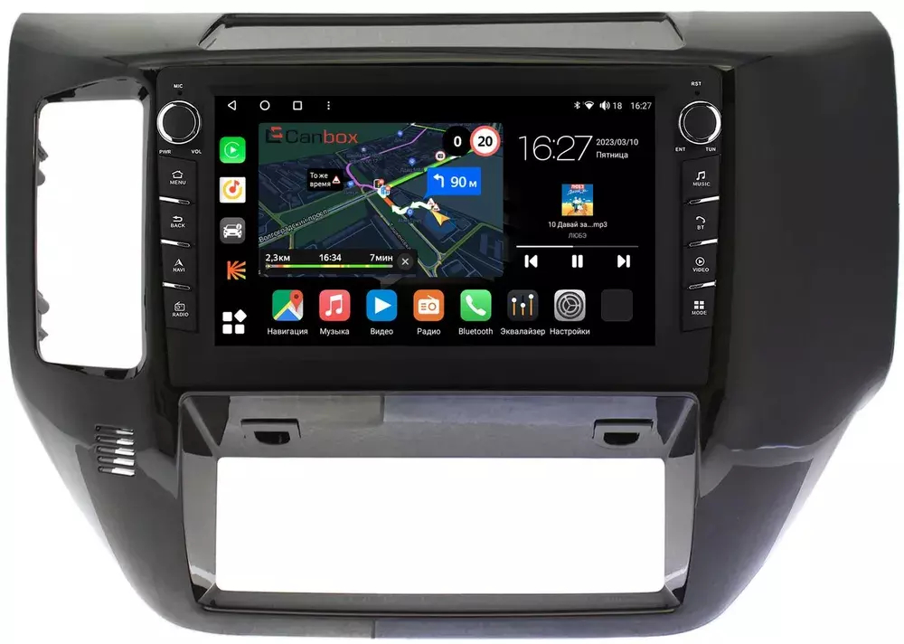 Магнитола для Nissan Patrol 2004-2010 - Canbox 9-239 Android 10, ТОП процессор, CarPlay, 4G SIM-слот
