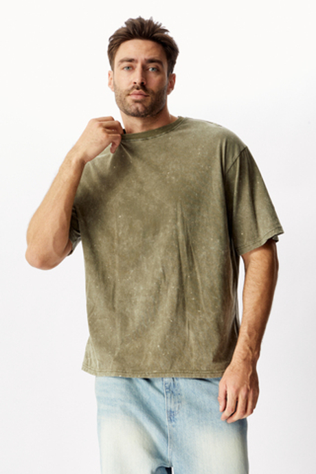 Хлопковая футболка Dover цвета хаки