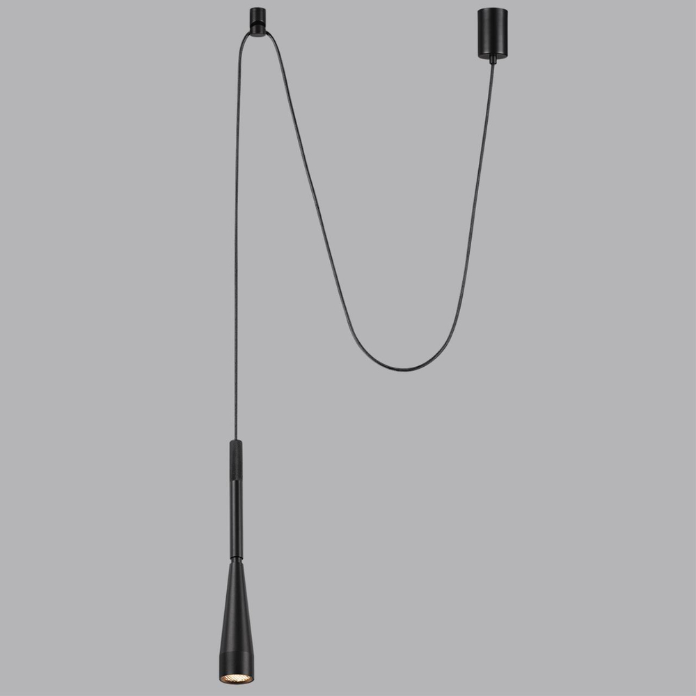 7030/6L HIGHTECH ODL26 Подвесной светильник  черный/металл/металл IP20 LED 6W 389Лм 38° 3000K 220-240V PIX