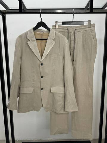 Льняной костюм Brunello Cucinelli