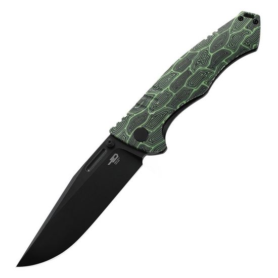 Нож Bestech BT2301E Keen II с клинком из стали CPM-S35VN, рукоять Damascus G10