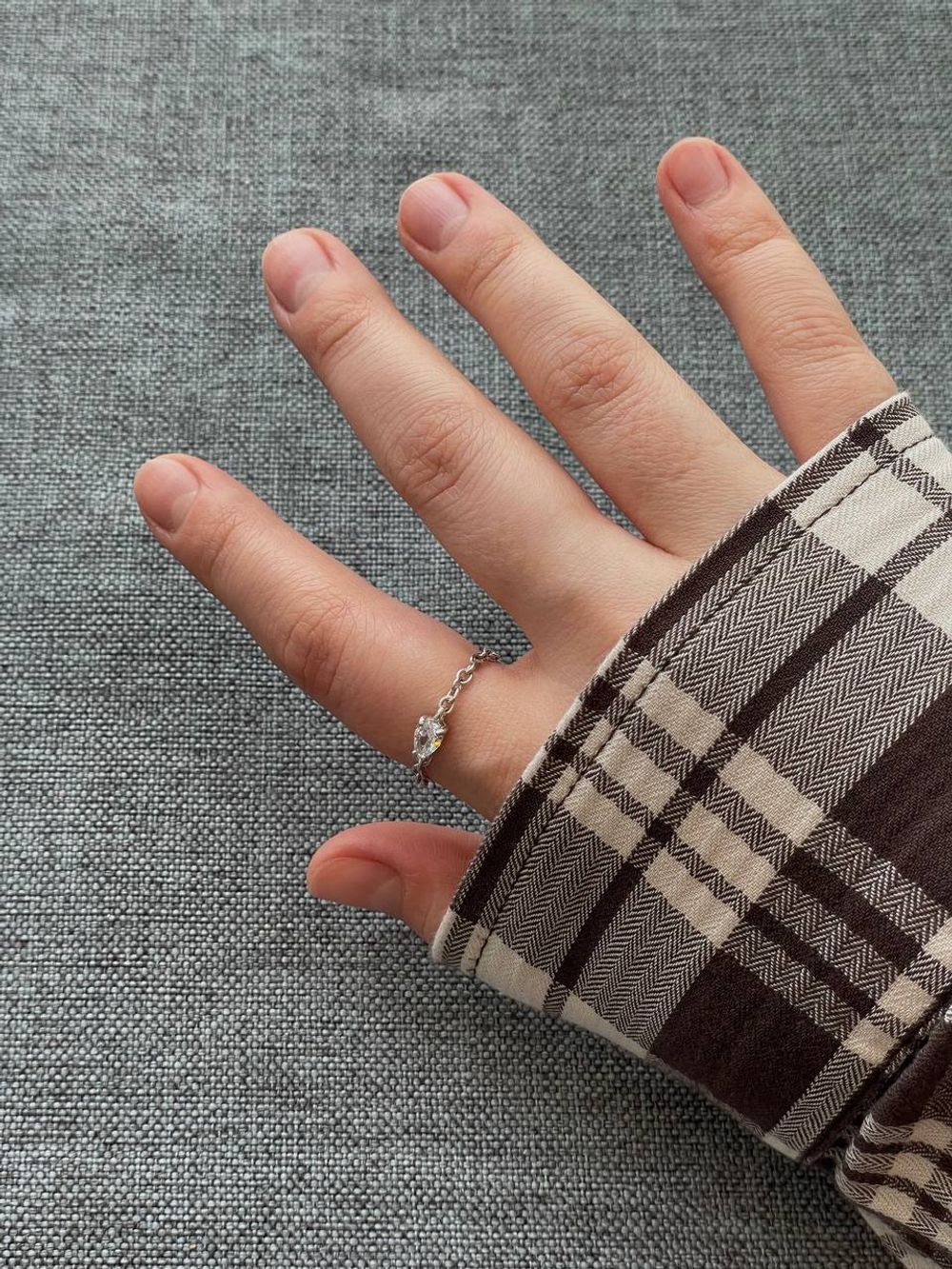 Кольцо-цепочка Drop