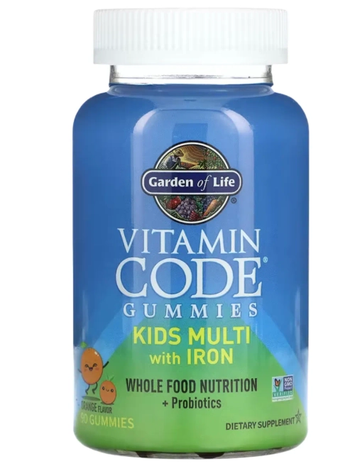 Vitamin Code Мультивитамины апельсин 90 жев таблеток