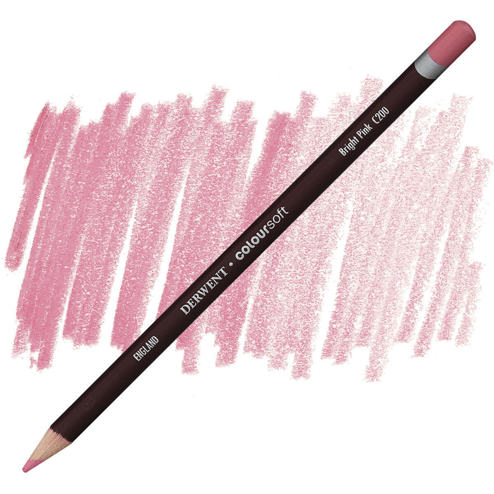 Derwent Coloursoft. C200 Bright Pink