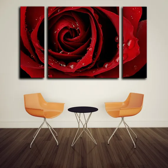 Модульная картина "Роза"