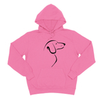 Толстовка "Такса -  силуэт"