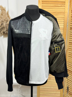 Куртка Zilli вставка кожа крокодила, арт. 462662042