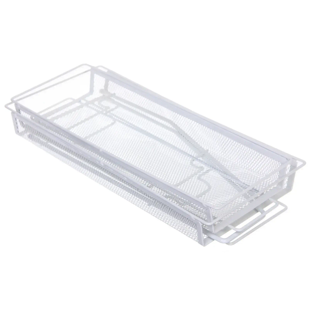 Этажерка настольная хозяйственная универсальная «ФАНАДЕРО», цвет белый, 36*17*33см (лейбл Селфи)