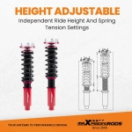 MaXpeedingrods Front+Rear Coilovers Lowering Kit подходит для автомобиля Acura TSX 04-08 2.4L 3.0L