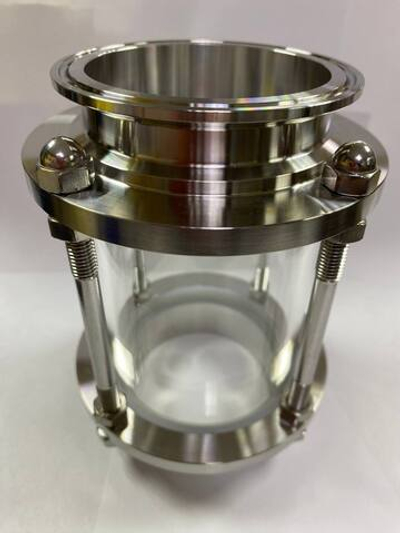 Диоптр смотровой на кламп 3" дюйма (DN3") - 150мм