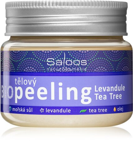 Saloos Bio Peeling Lavender & Tea Tree - скраб для тела /   140  ml  / GTIN 8594031327417