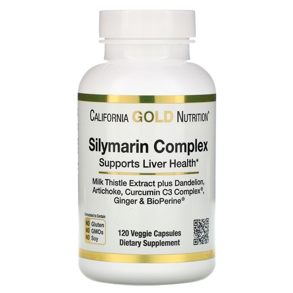 California Gold Nutrition Silymarin Complex 120 капc